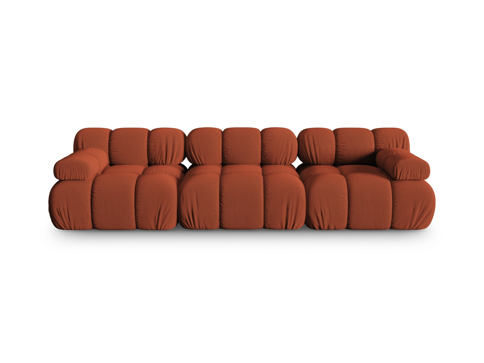 Bellis Modulares Sofa 3 Sitzer 94cm in Brick präsentiert im Onlineshop von KAQTU Design AG. 3er Sofa ist von Micadoni