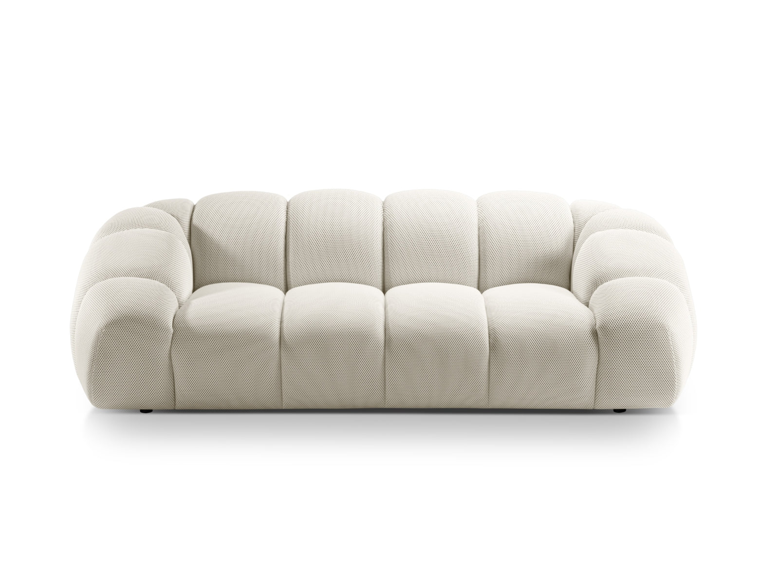 Diana Sofa 3 Sitzer in Light Beige-Sonic präsentiert im Onlineshop von KAQTU Design AG. 3er Sofa ist von Micadoni