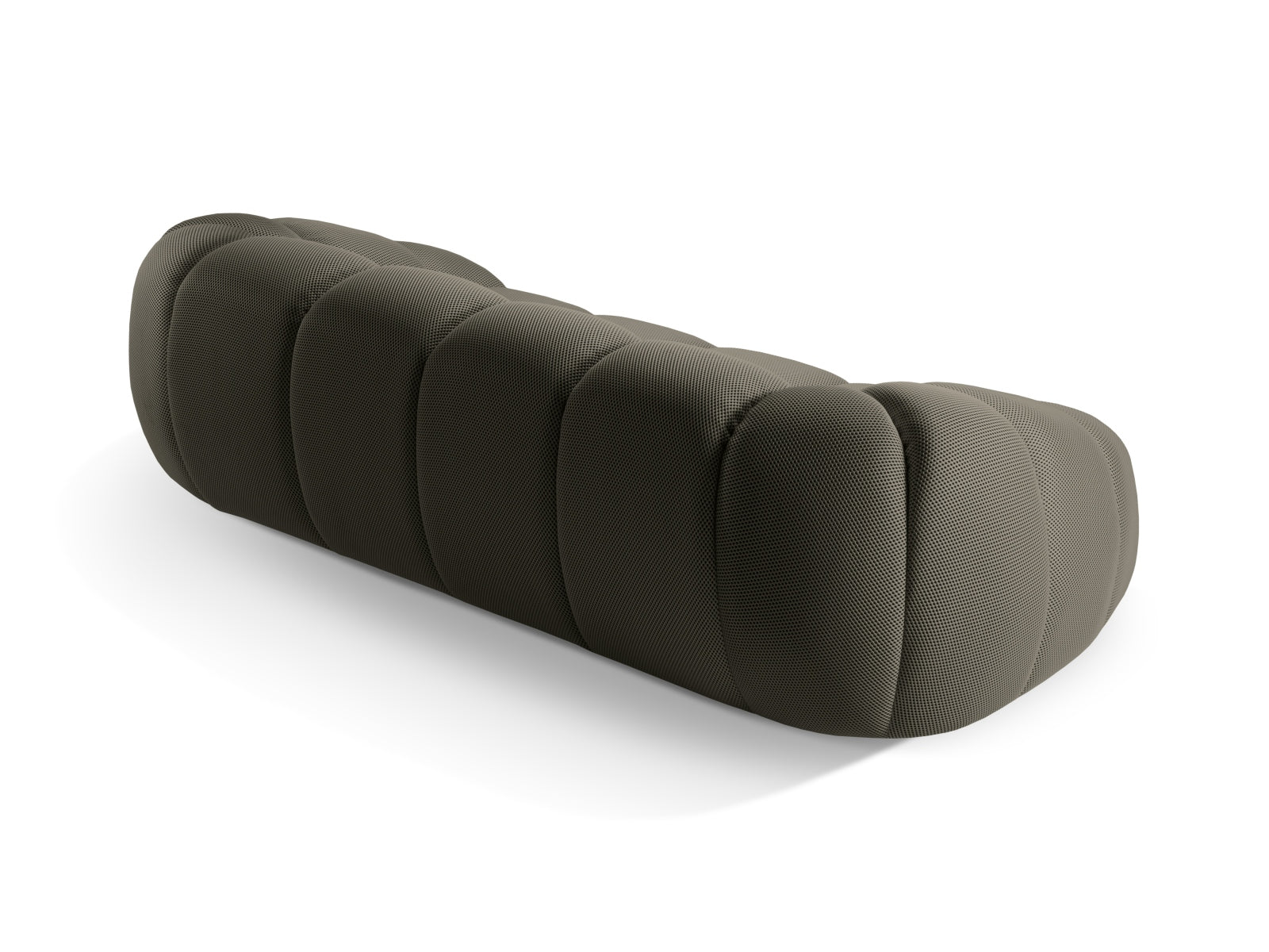 Stilvolles 3-Sitzer Sofa Diana von Micadoni in Steel-Sonic, perfekt für entspannte Stunden und zeitgemäße Einrichtung.