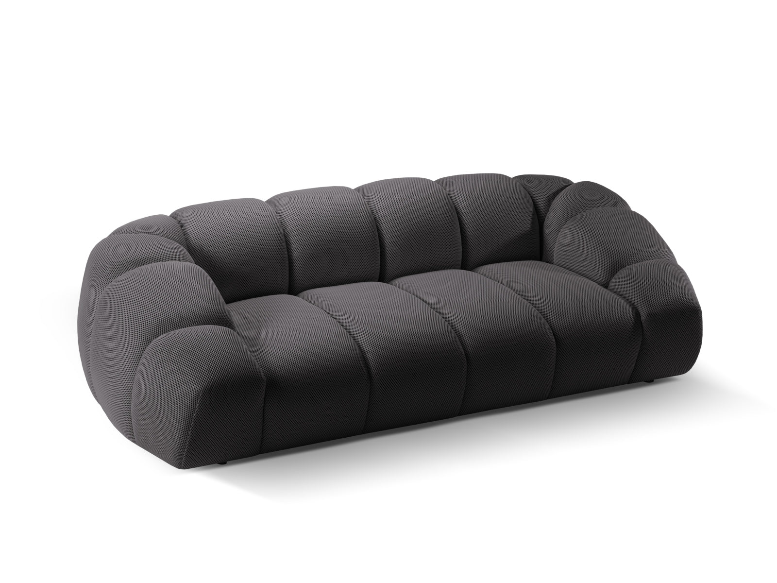 Elegantes 3-Sitzer Sofa Diana in Espresso-Sonic, ideal für gemütliche Wohnzimmer mit modernem Flair und hohem Sitzkomfort.