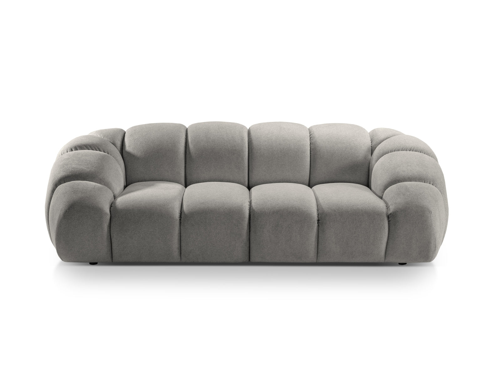 Diana Sofa 3 Sitzer in Light Grey-Bubble präsentiert im Onlineshop von KAQTU Design AG. 3er Sofa ist von Micadoni