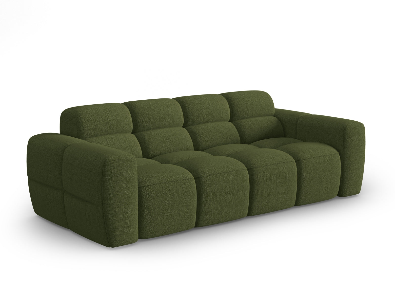 Entdecken Sie das elegante Lisa Sofa 3 Sitzer von Micadoni. Mit luxuriösem Velours und zeitgemässem Design wird Ihr Wohnraum zum Wohlfühlort.