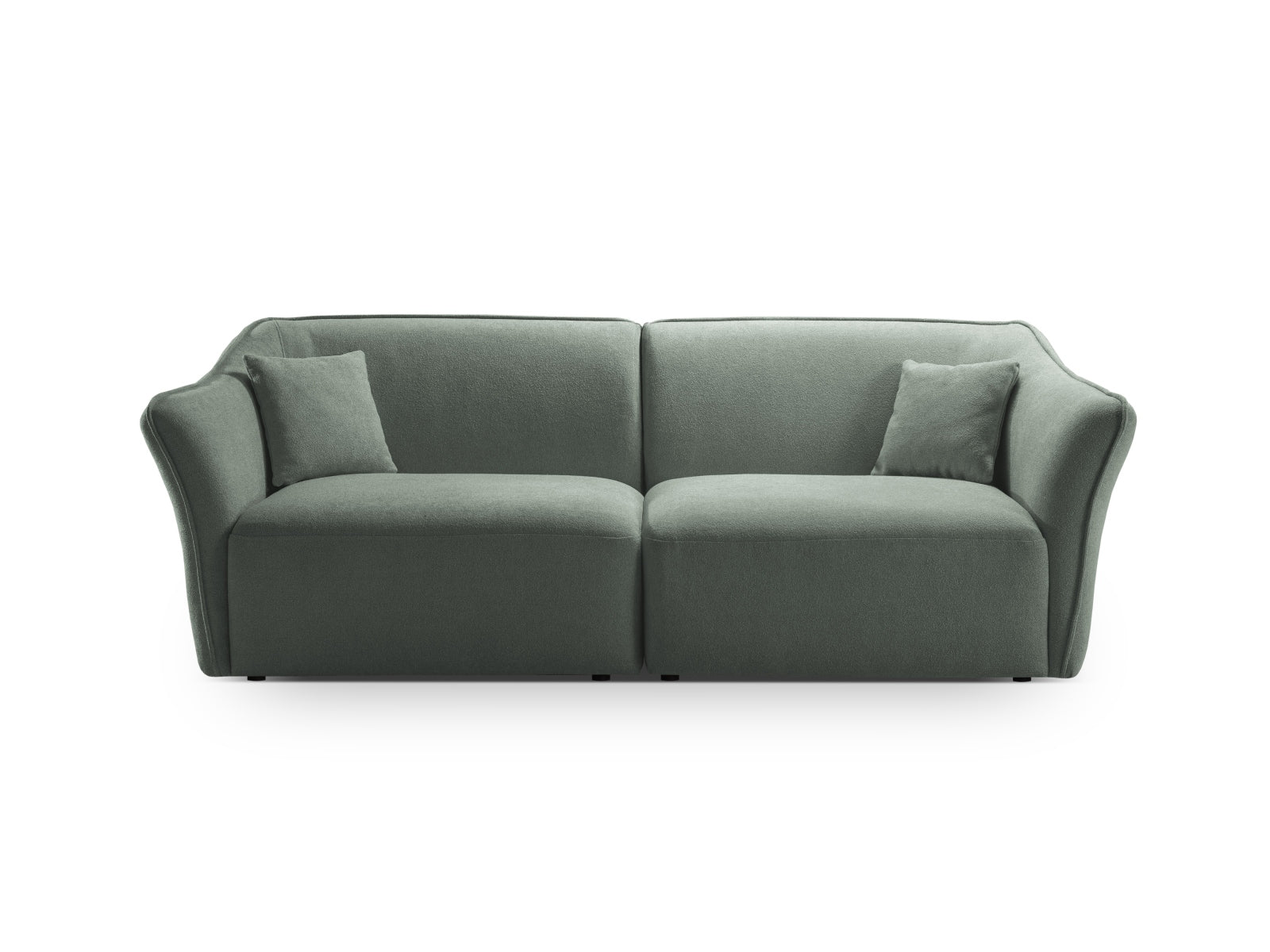 Hailey Sofa 3 Sitzer in Mint präsentiert im Onlineshop von KAQTU Design AG. Sofa ist von Micadoni