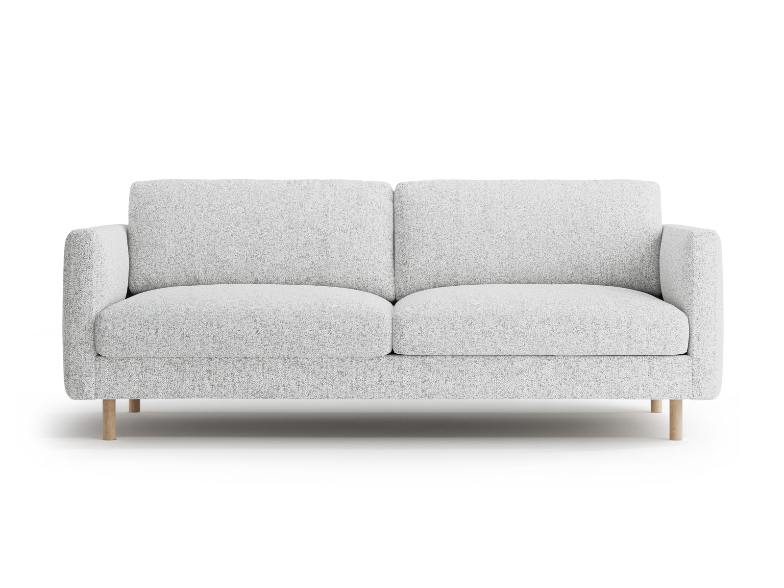 Eden Sofa 3 Sitzer in Light Grey Melange präsentiert im Onlineshop von KAQTU Design AG. Sofa ist von Micadoni
