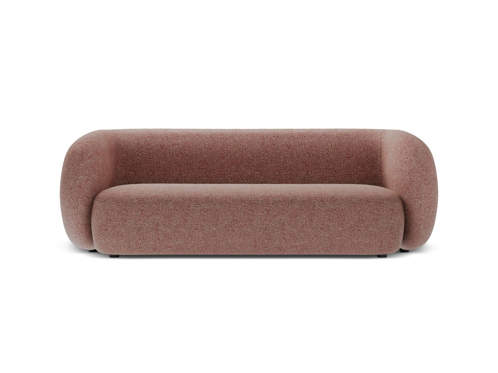 3-Sitzer Modular Sofa Kate in Pink Melange-Puente präsentiert im Onlineshop von KAQTU Design AG. 3er Sofa ist von Micadoni