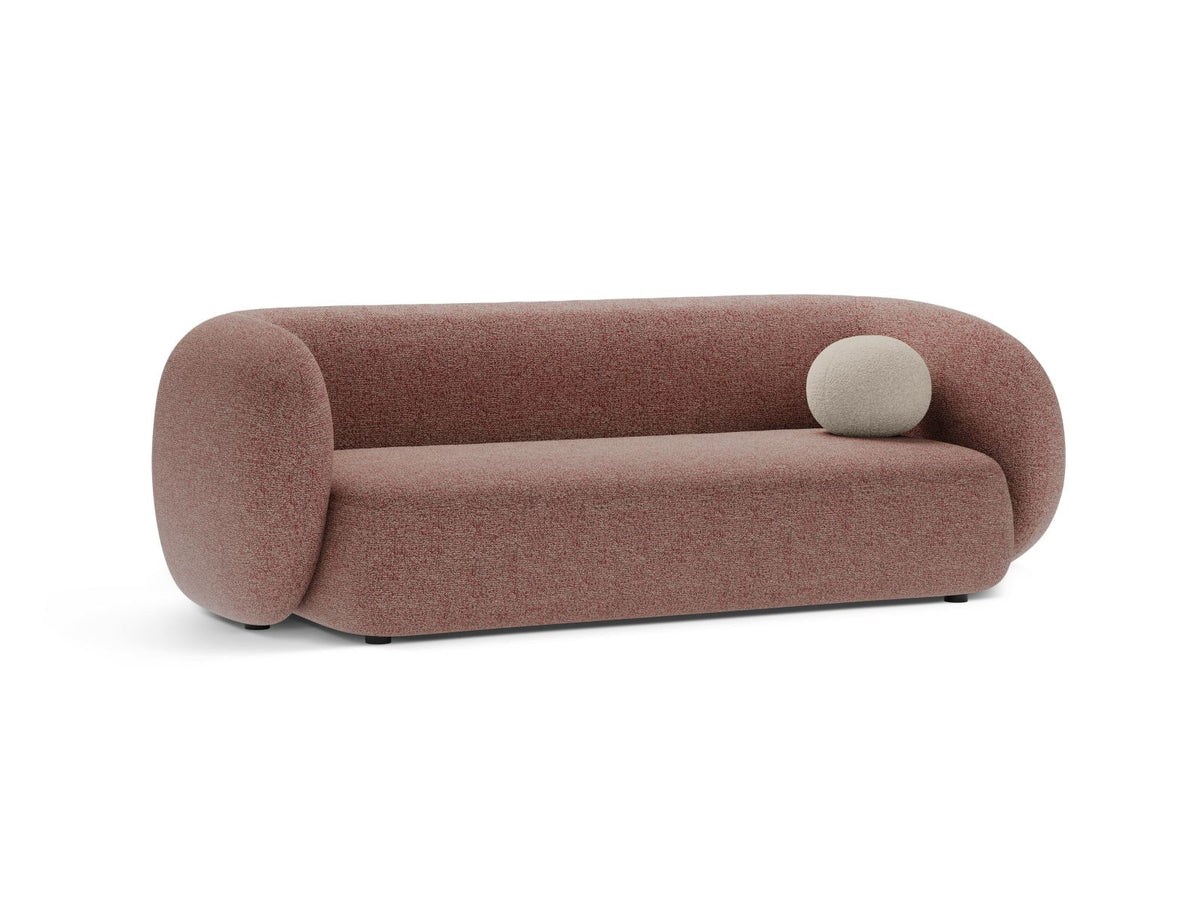 3-Sitzer Modular Sofa Kate in Pink Melange-Puente präsentiert im Onlineshop von KAQTU Design AG. 3er Sofa ist von Micadoni