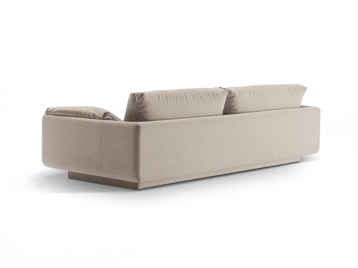 Torino Sofa 3 Sitzer in Light Beige-Wind präsentiert im Onlineshop von KAQTU Design AG. 3er Sofa ist von Micadoni