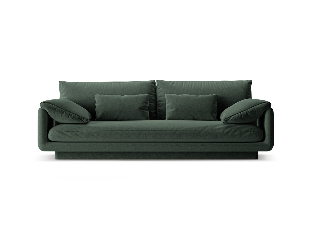 Torino Sofa 3 Sitzer in Moss Green-Wind präsentiert im Onlineshop von KAQTU Design AG. 3er Sofa ist von Micadoni
