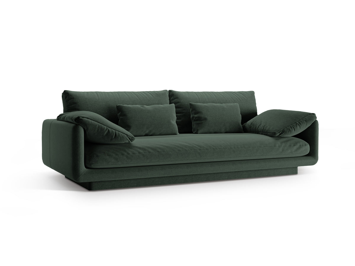 Torino Sofa 3 Sitzer in Moss Green-Wind präsentiert im Onlineshop von KAQTU Design AG. 3er Sofa ist von Micadoni