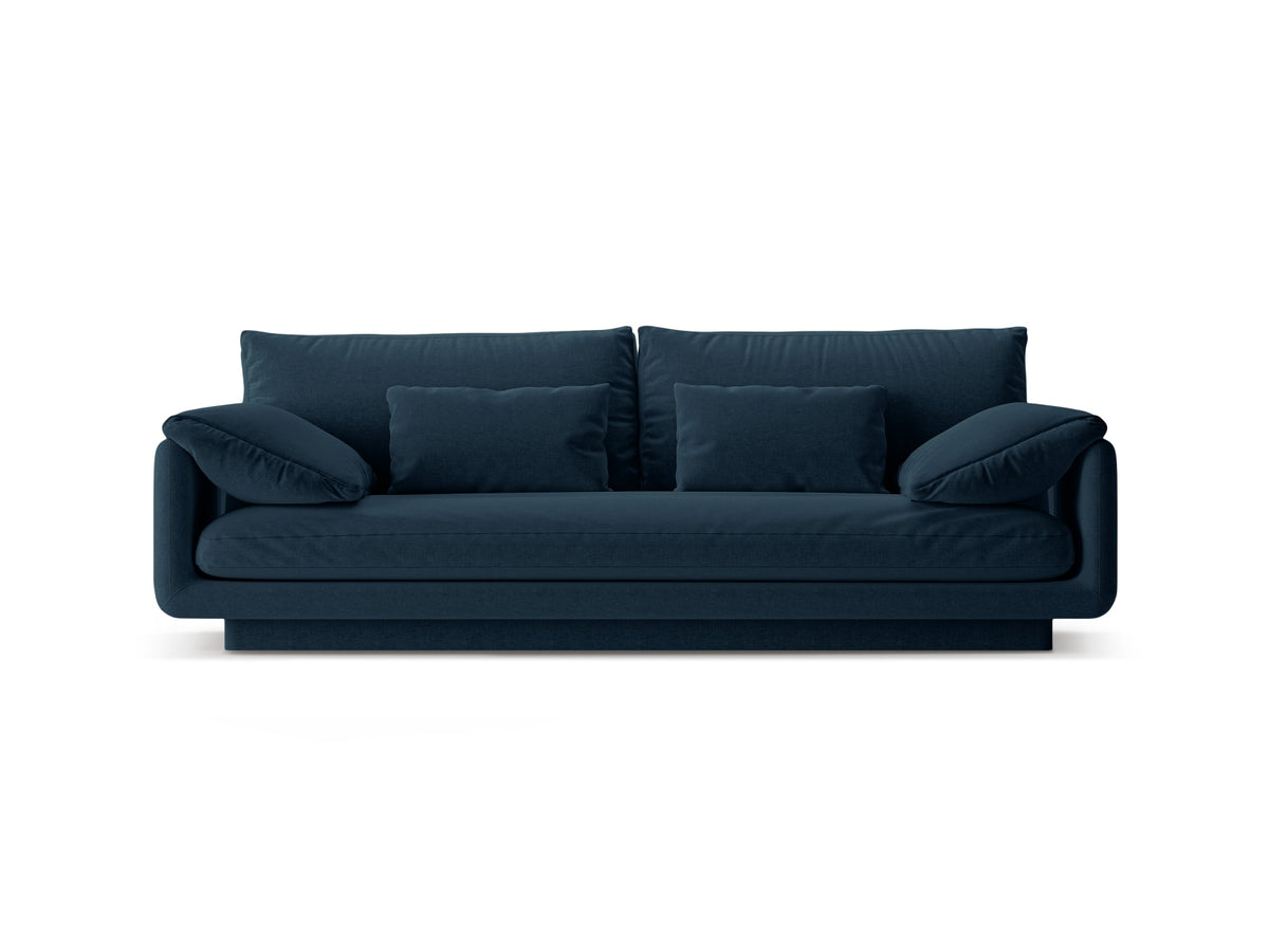 Torino Sofa 3 Sitzer in Navy Blue-Wind präsentiert im Onlineshop von KAQTU Design AG. 3er Sofa ist von Micadoni