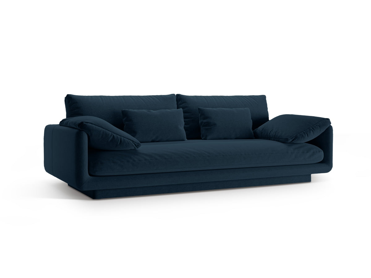Torino Sofa 3 Sitzer in Navy Blue-Wind präsentiert im Onlineshop von KAQTU Design AG. 3er Sofa ist von Micadoni