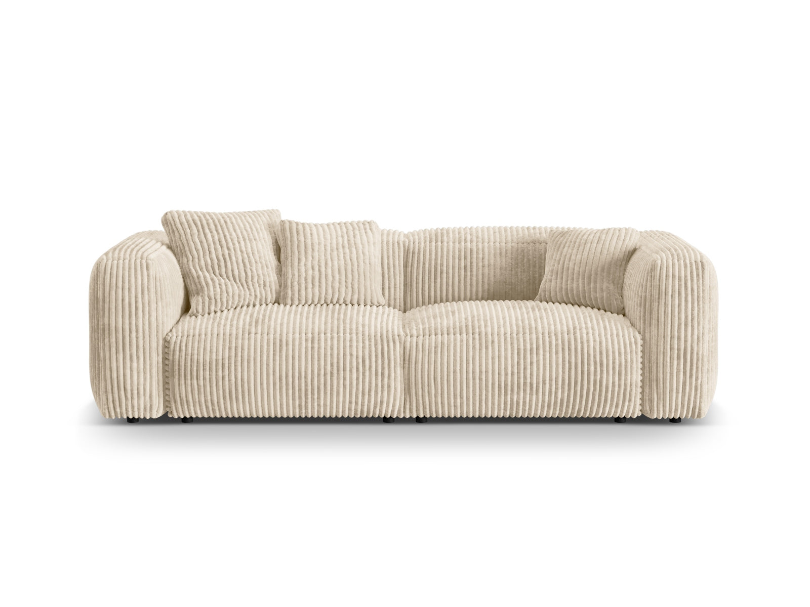 Martina Modulares Sofa 3 Sitzer in Light Beige präsentiert im Onlineshop von KAQTU Design AG. 3er Sofa ist von Micadoni