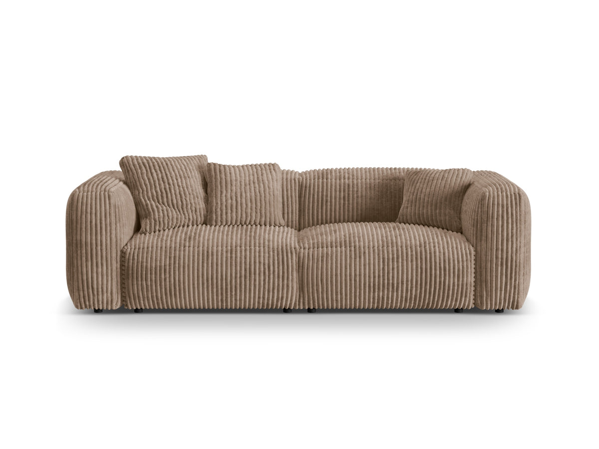 Martina Modulares Sofa 3 Sitzer in Acorn-Tilia präsentiert im Onlineshop von KAQTU Design AG. 3er Sofa ist von Micadoni