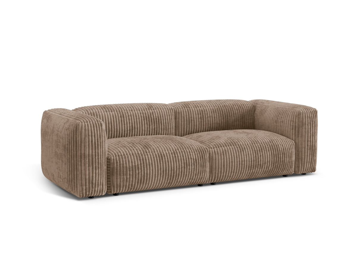 Martina Modulares Sofa 3 Sitzer in Acorn-Tilia präsentiert im Onlineshop von KAQTU Design AG. 3er Sofa ist von Micadoni
