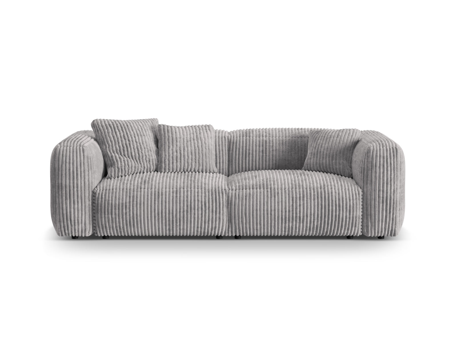 Martina Modulares Sofa 3 Sitzer in Light Grey präsentiert im Onlineshop von KAQTU Design AG. 3er Sofa ist von Micadoni