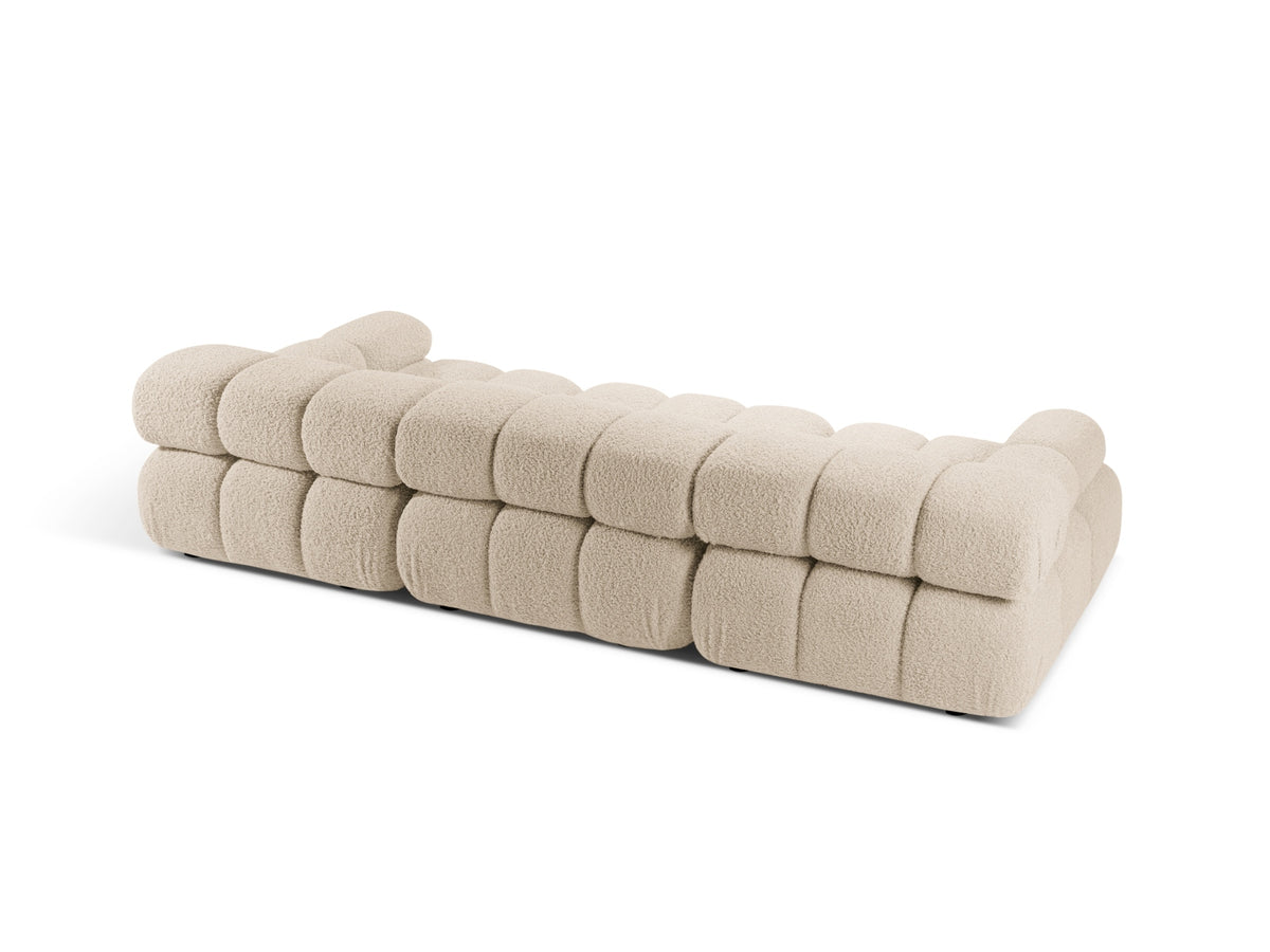 Bellis Boucle modulares Sofa 3 Sitzer 94cm in Light Beige-Rolf präsentiert im Onlineshop von KAQTU Design AG. 3er Sofa ist von Micadoni