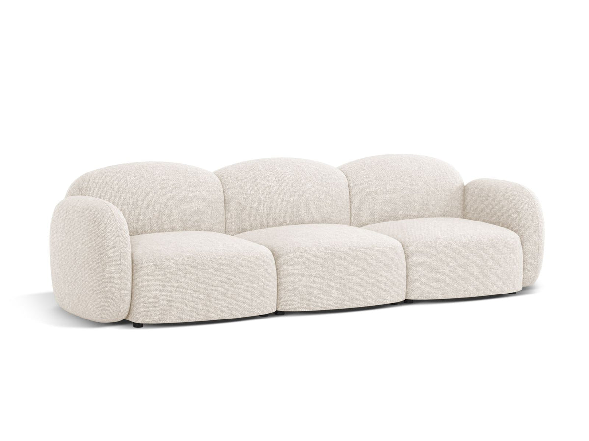 3-Sitzer Sofa Blair in Light Beige-Eden präsentiert im Onlineshop von KAQTU Design AG. 3er Sofa ist von Micadoni
