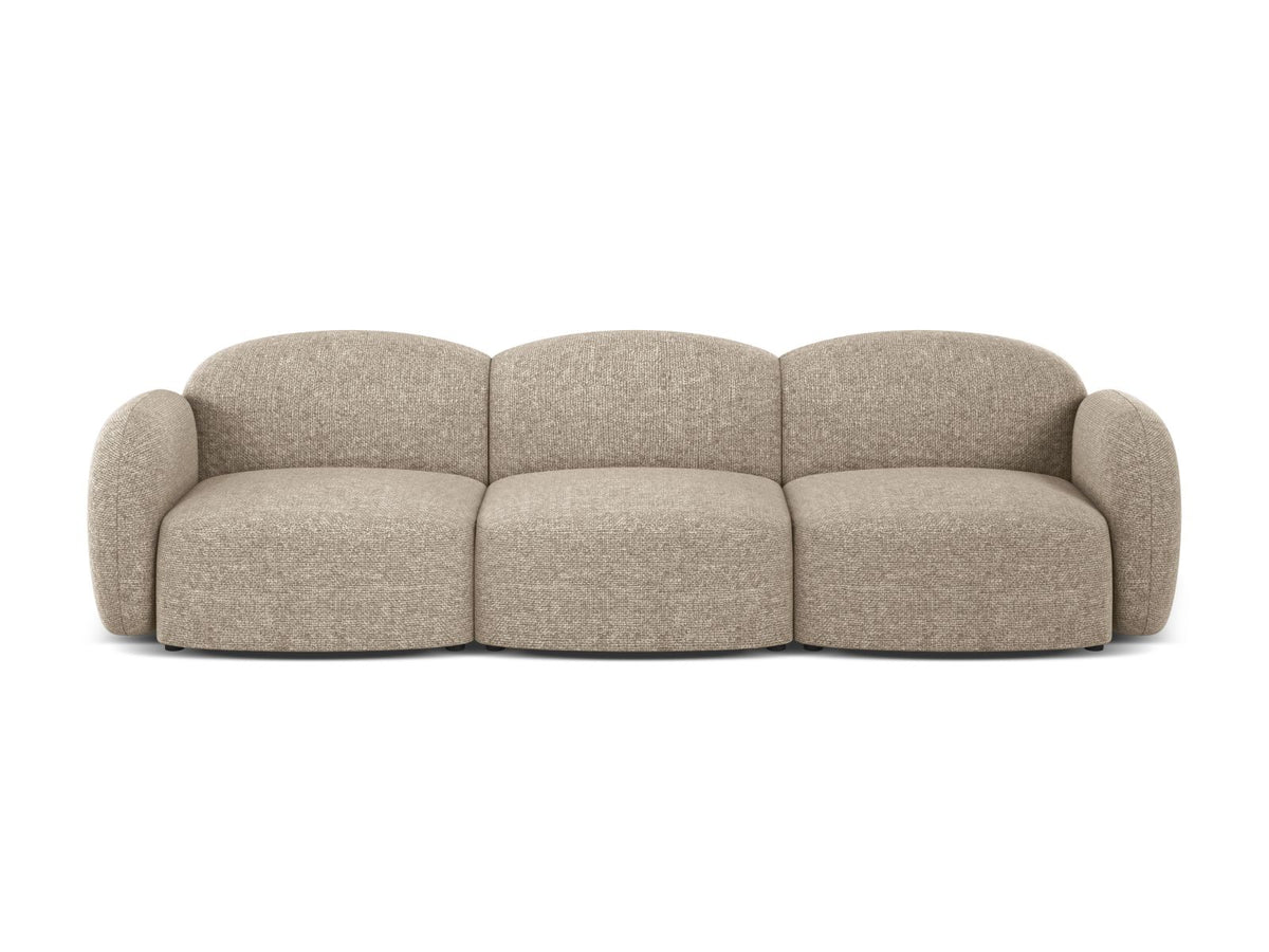 3-Sitzer Sofa Blair in Dark Beige-Eden präsentiert im Onlineshop von KAQTU Design AG. 3er Sofa ist von Micadoni