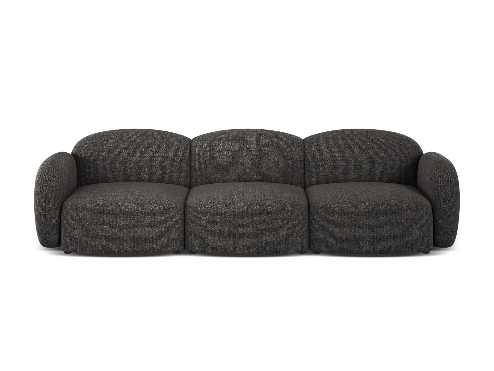 3-Sitzer Sofa Blair in Anthracite-Eden präsentiert im Onlineshop von KAQTU Design AG. 3er Sofa ist von Micadoni