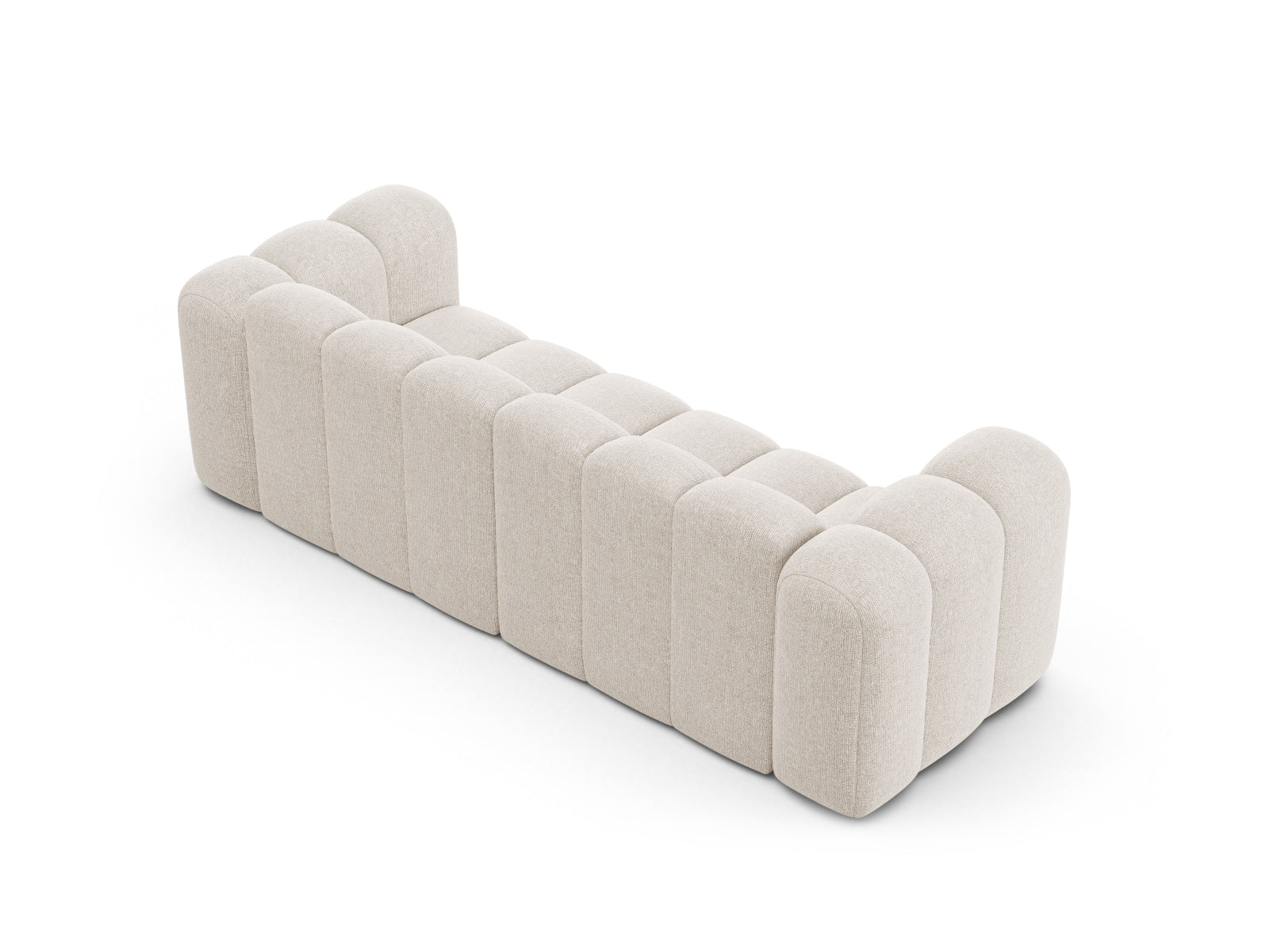 Lupine Sofa 3 Sitzer in Light Beige-Eden präsentiert im Onlineshop von KAQTU Design AG. 3er Sofa ist von Micadoni