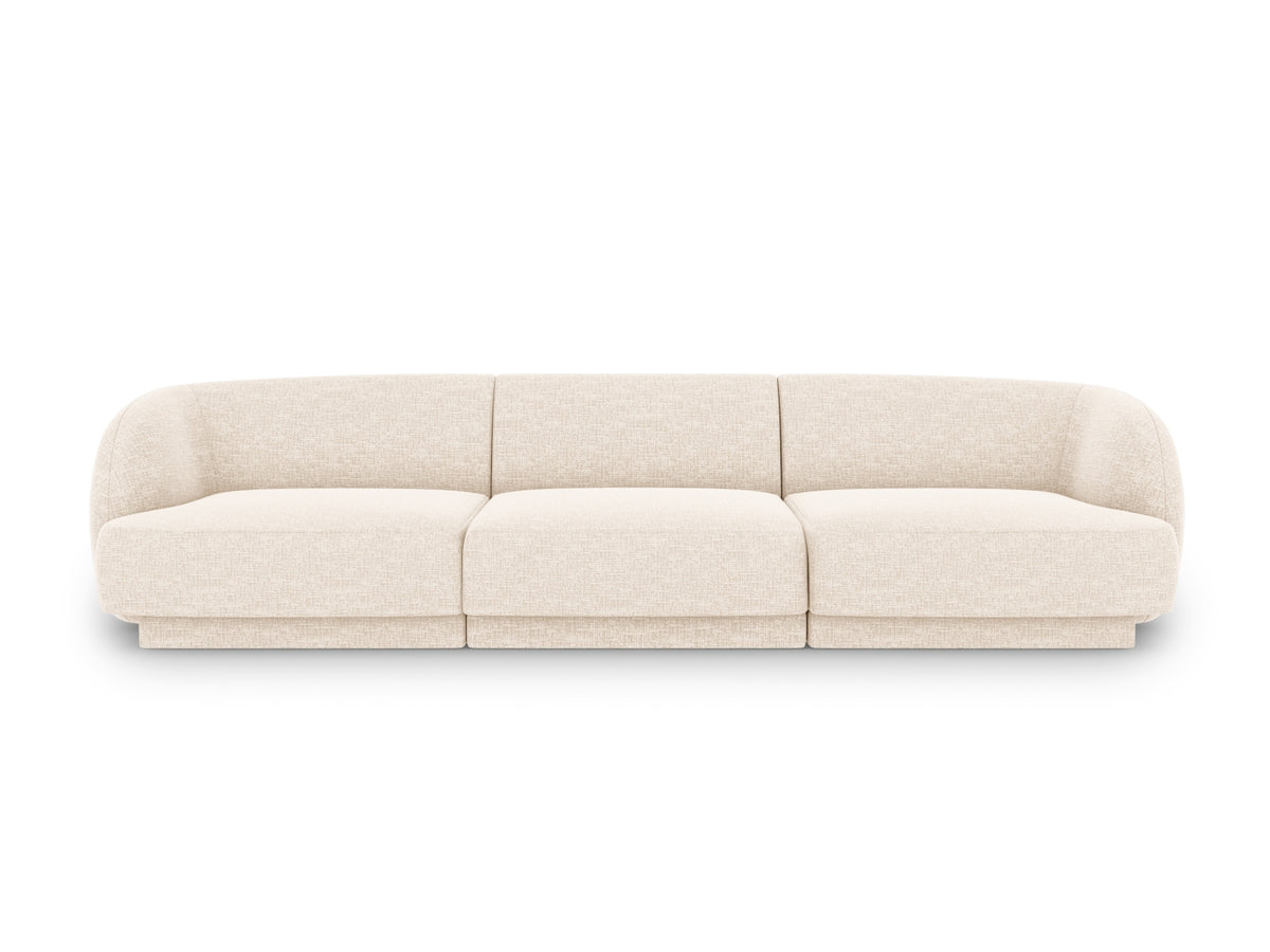 Miley Sofa 3 Sitzer in Ivory-Eden präsentiert im Onlineshop von KAQTU Design AG. 3er Sofa ist von Micadoni