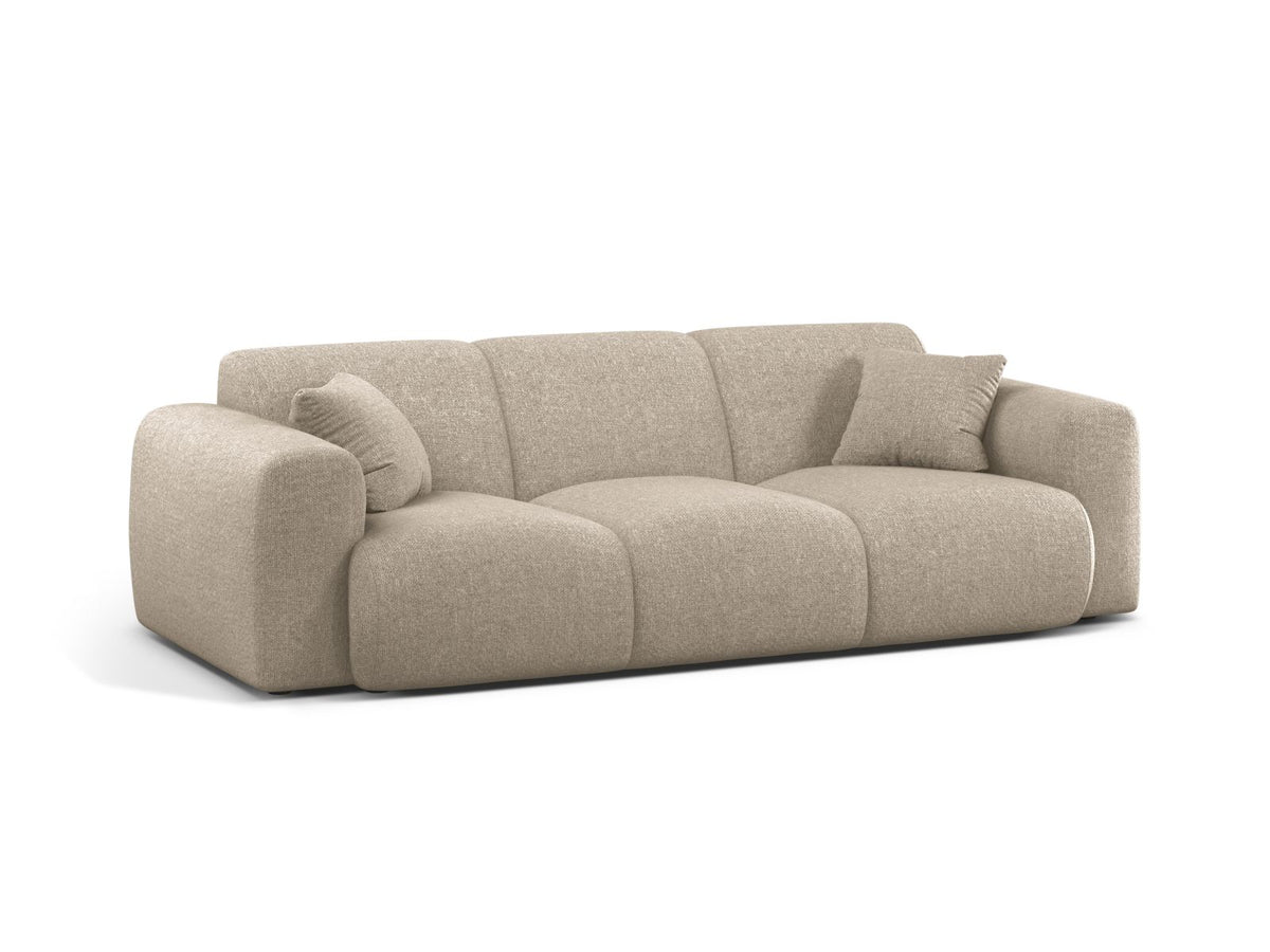 3-Sitzer Sofa Molino in Dark Beige-Eden präsentiert im Onlineshop von KAQTU Design AG. 3er Sofa ist von Micadoni