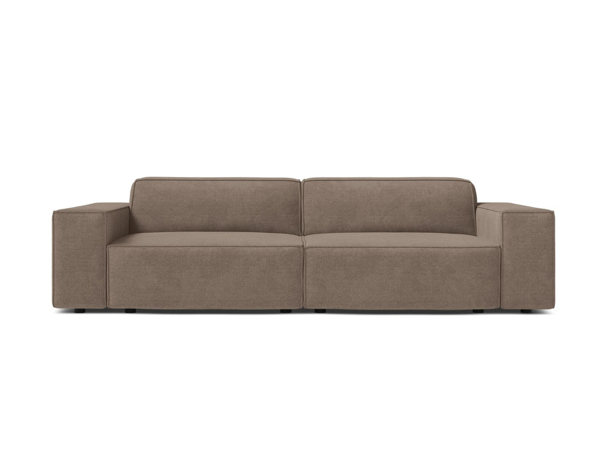 3-Sitzer Modular Sofa Jodie in Cappuccino-Liberty präsentiert im Onlineshop von KAQTU Design AG. 3er Sofa ist von Micadoni