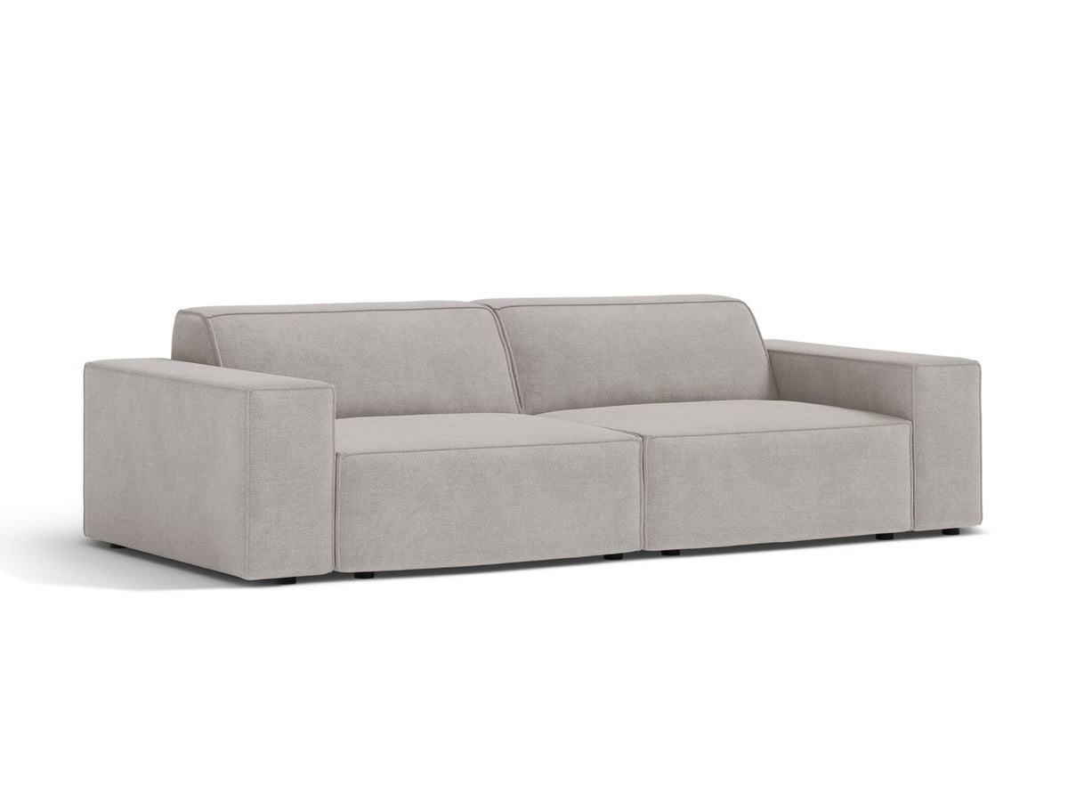 3-Sitzer Modular Sofa Jodie in Light Grey-Liberty präsentiert im Onlineshop von KAQTU Design AG. 3er Sofa ist von Micadoni