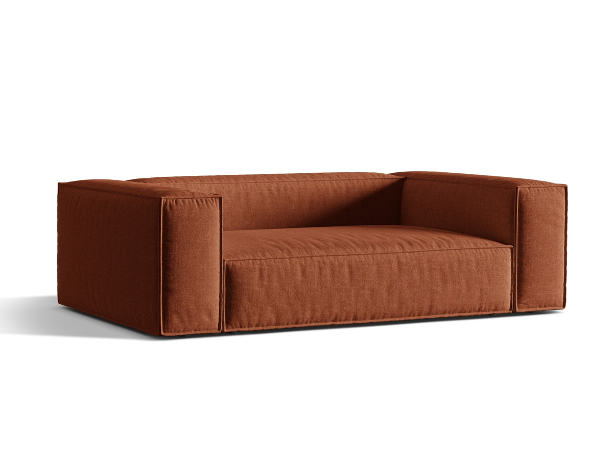 3-Sitzer Sofa Nuria in Brick-Liberty präsentiert im Onlineshop von KAQTU Design AG. 3er Sofa ist von Micadoni