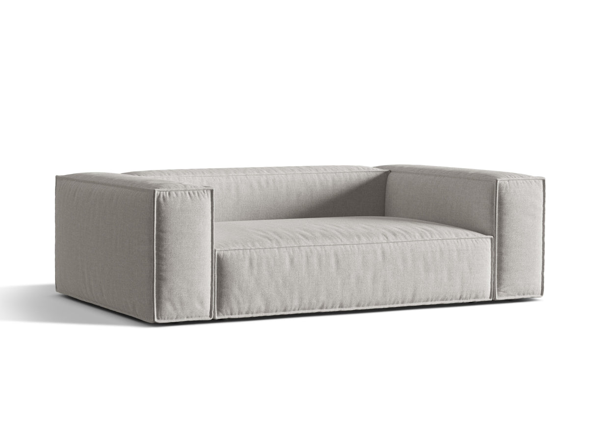 3-Sitzer Sofa Nuria in Light Grey-Liberty präsentiert im Onlineshop von KAQTU Design AG. 3er Sofa ist von Micadoni