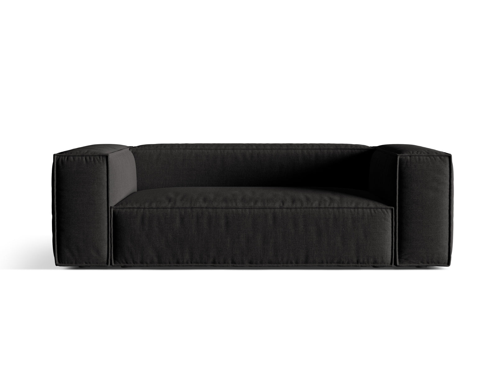 3-Sitzer Sofa Nuria in Black-Liberty präsentiert im Onlineshop von KAQTU Design AG. 3er Sofa ist von Micadoni
