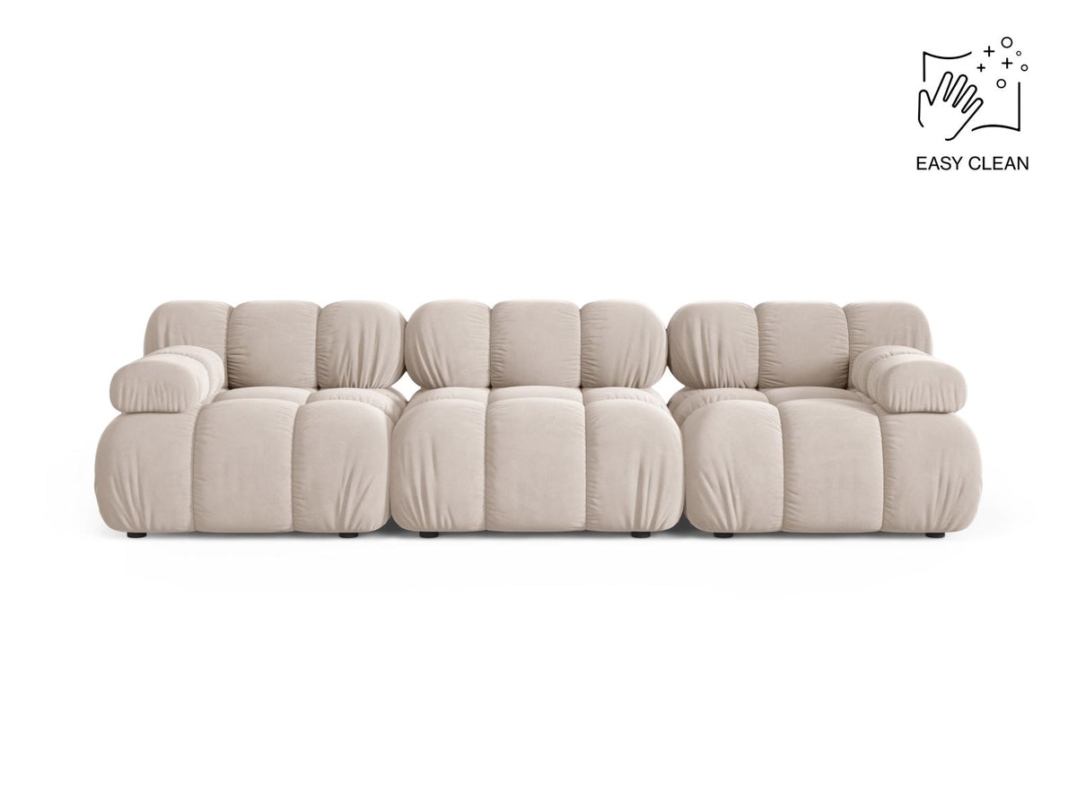 3-Sitzer Modular Sofa Bellis in Light Beige-Venus präsentiert im Onlineshop von KAQTU Design AG. 3er Sofa ist von Micadoni