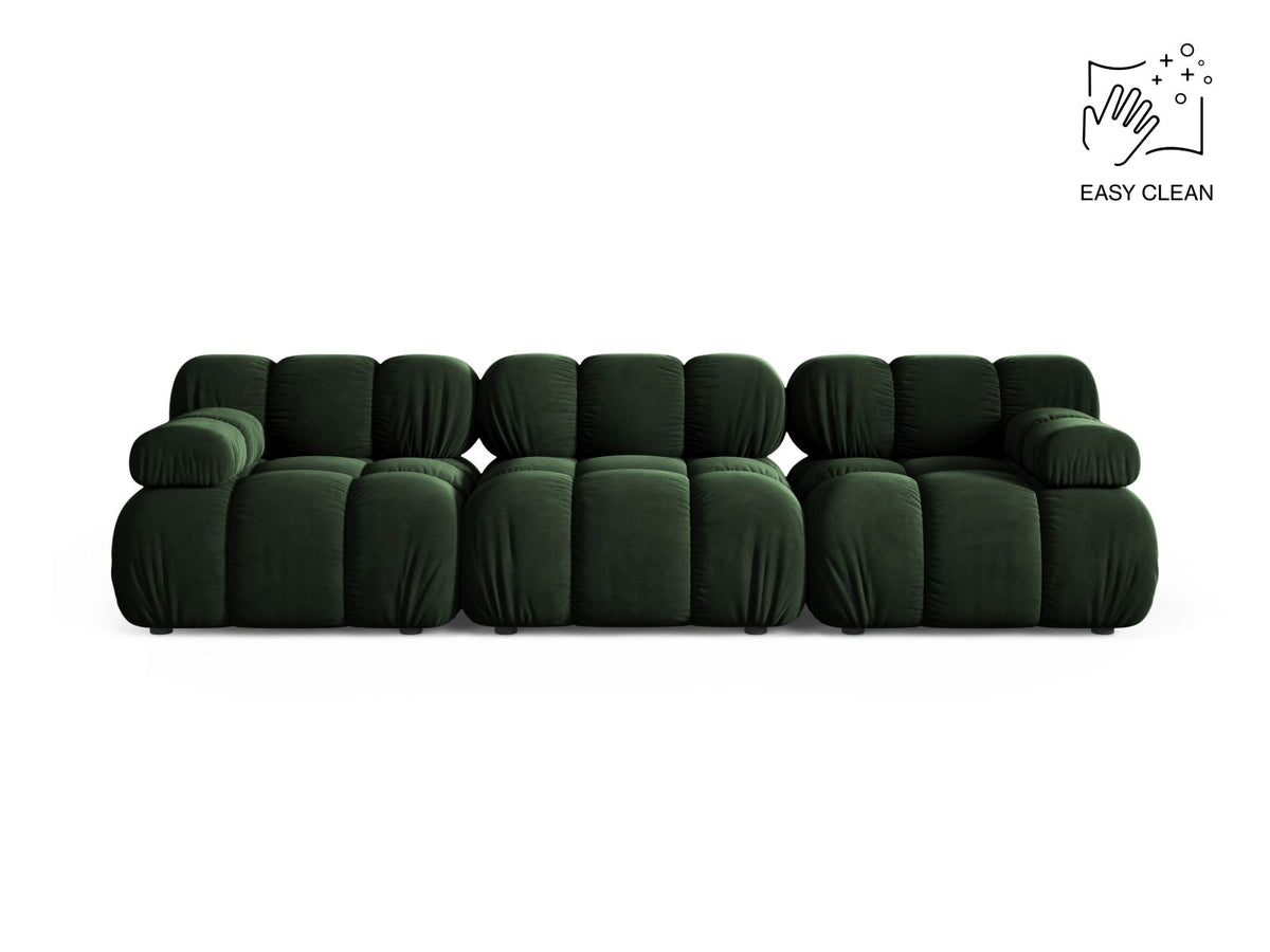 3-Sitzer Modular Sofa Bellis in Bottle Green-Venus präsentiert im Onlineshop von KAQTU Design AG. 3er Sofa ist von Micadoni