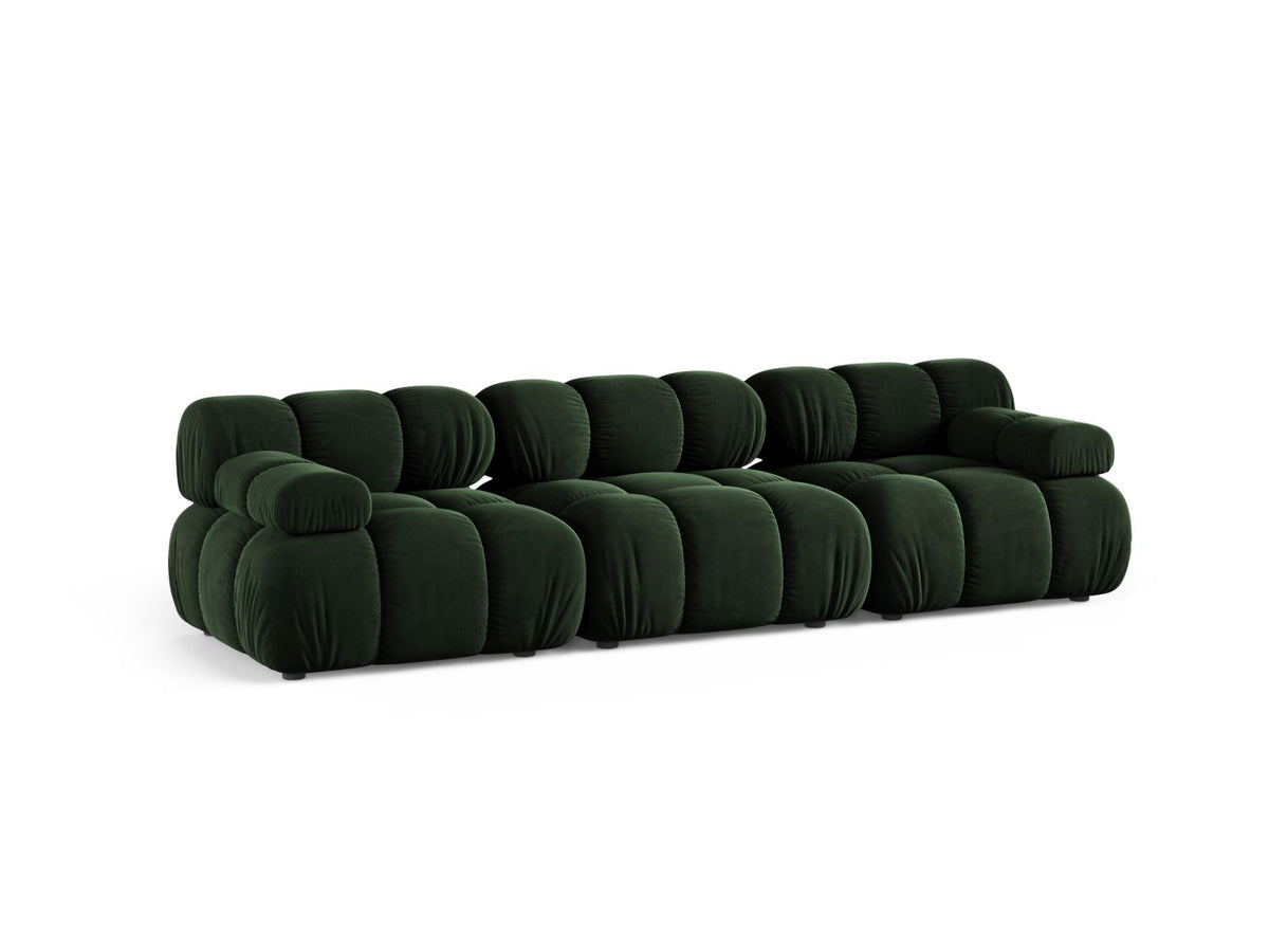 3-Sitzer Modular Sofa Bellis in Bottle Green-Venus präsentiert im Onlineshop von KAQTU Design AG. 3er Sofa ist von Micadoni