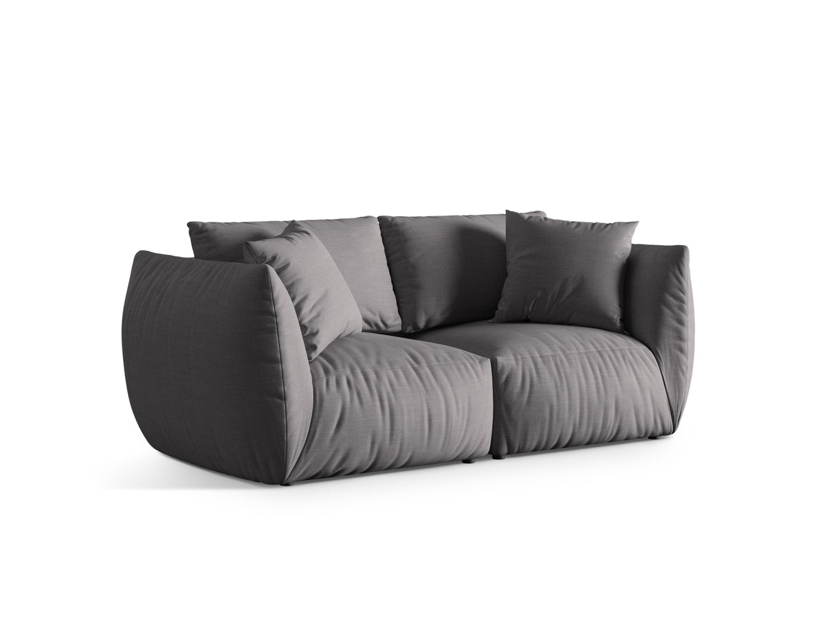 Chris Modular Sofa 3 Sitzer in Sand-LINS präsentiert im Onlineshop von KAQTU Design AG. 3er Sofa ist von Micadoni
