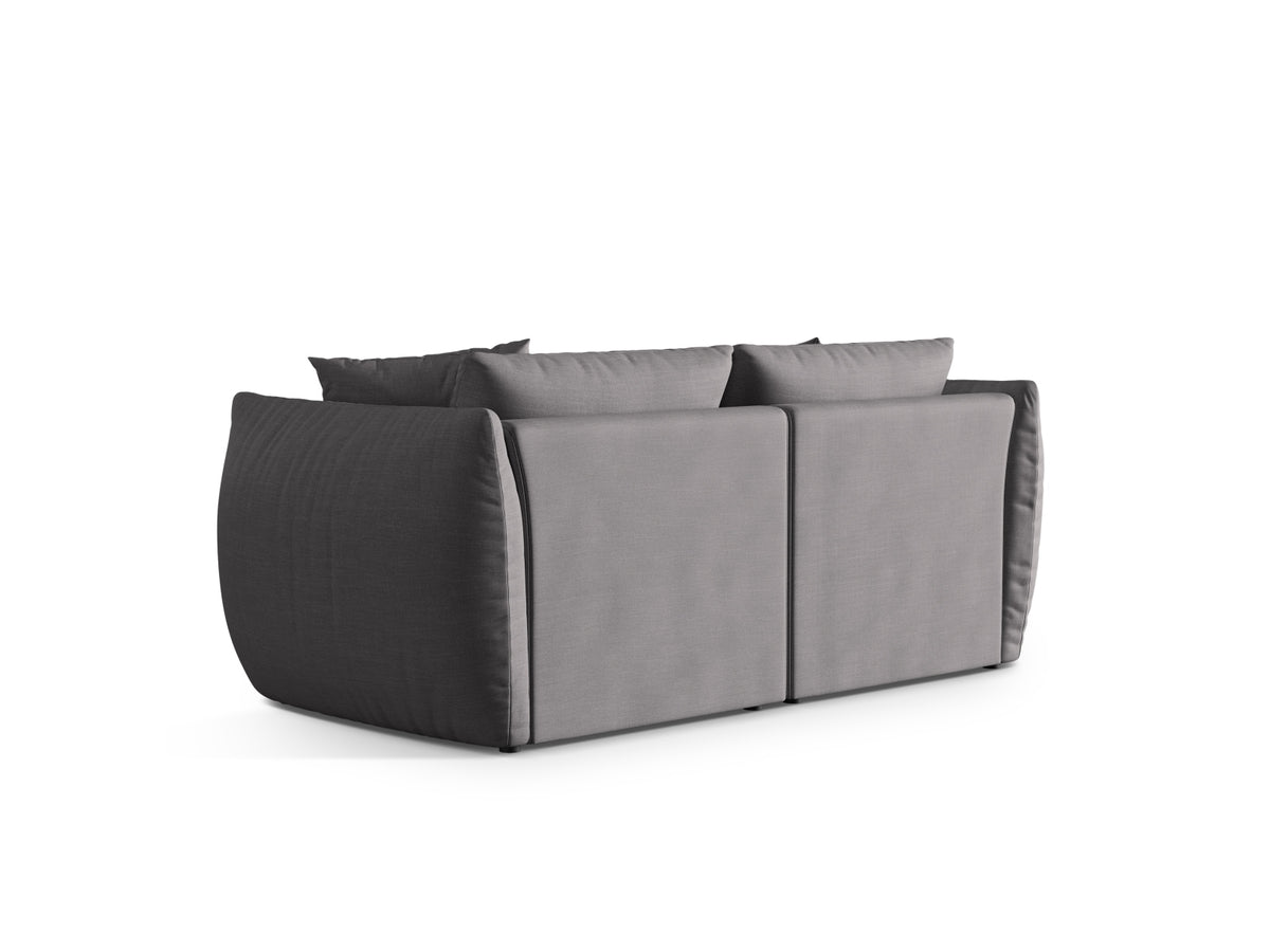 Chris Modular Sofa 3 Sitzer in Sand-LINS präsentiert im Onlineshop von KAQTU Design AG. 3er Sofa ist von Micadoni