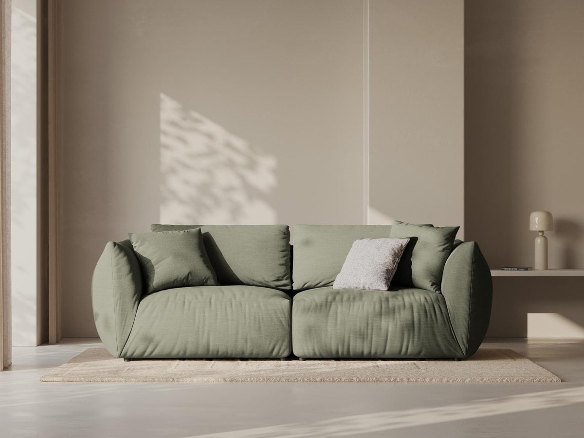 Chris Modular Sofa 3 Sitzer in Muted Blue-LINS präsentiert im Onlineshop von KAQTU Design AG. 3er Sofa ist von Micadoni
