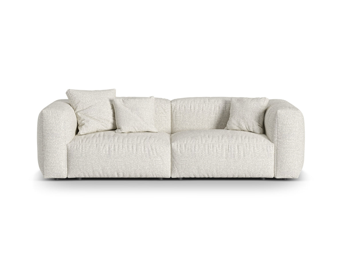 3-Sitzer Modular Sofa Martina in Grey Beige Melange-Monet präsentiert im Onlineshop von KAQTU Design AG. 3er Sofa ist von Micadoni