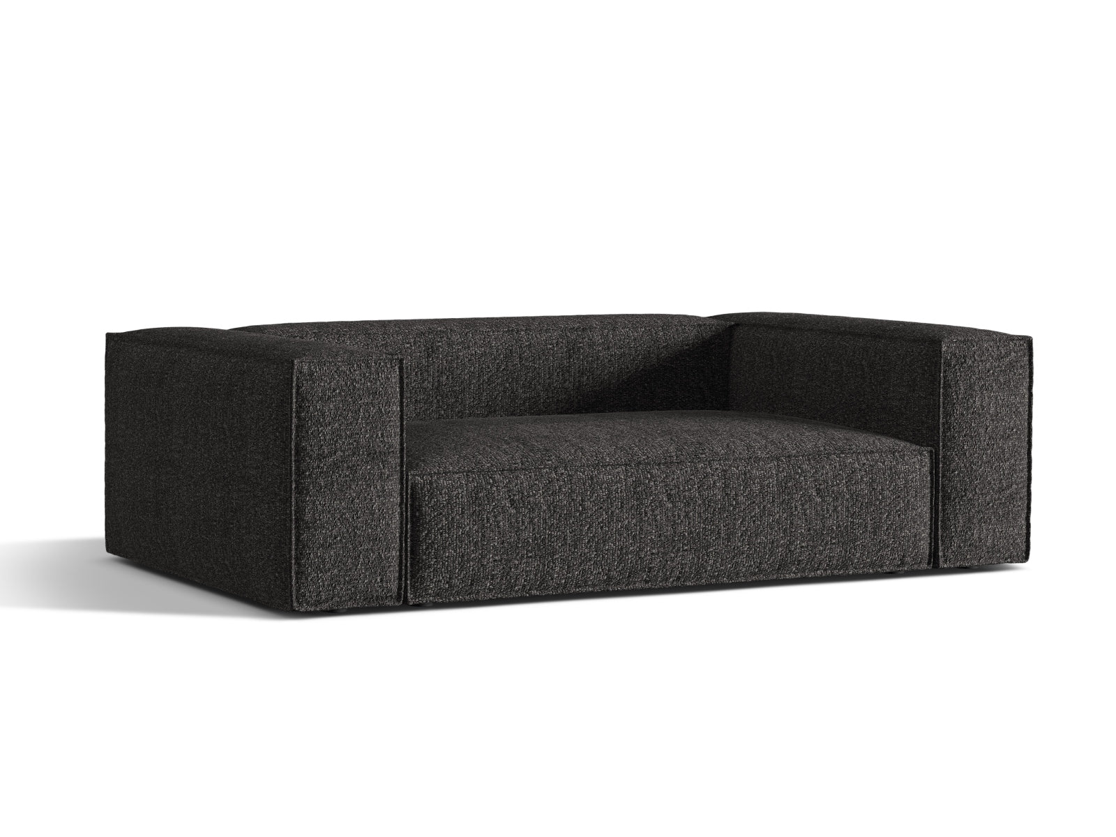 Nuria Sofa 3 Sitzer in Anthracite-Monet präsentiert im Onlineshop von KAQTU Design AG. Sofa ist von Micadoni