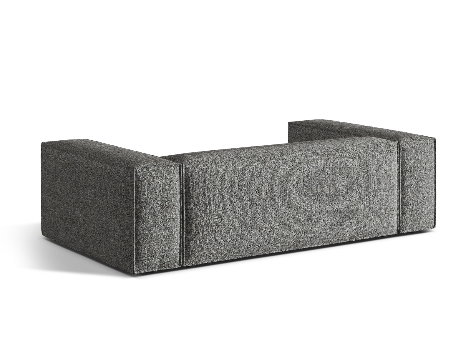 Modernes 3-Sitzer Sofa Nuria in Graphit von Micadoni, perfekt für entspannte Stunden und stilvolle Einrichtungsideen.