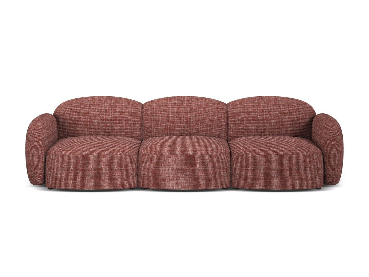 3-Sitzer Sofa Blair in Red-Baltimore präsentiert im Onlineshop von KAQTU Design AG. 3er Sofa ist von Micadoni
