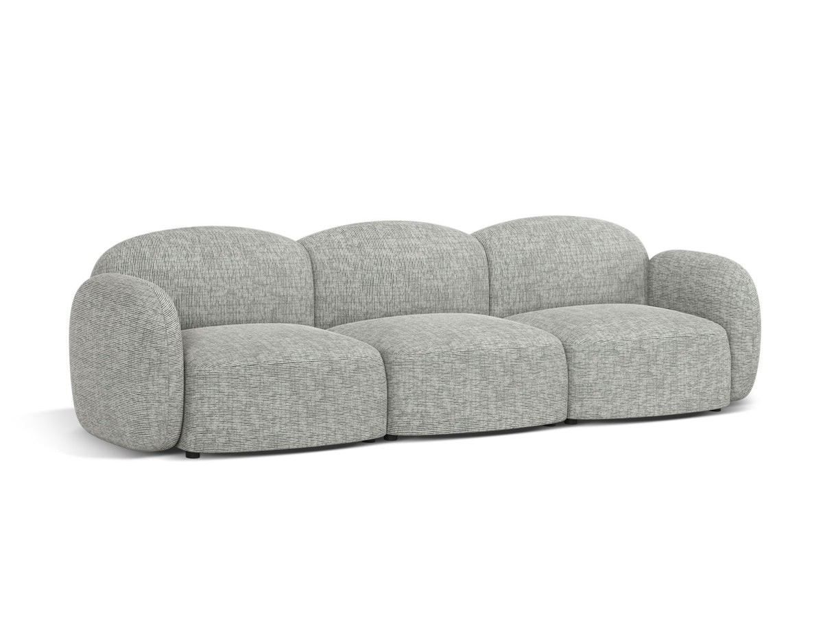 3-Sitzer Sofa Blair in Warm grey-Baltimore präsentiert im Onlineshop von KAQTU Design AG. 3er Sofa ist von Micadoni