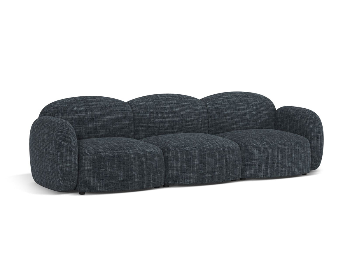 3-Sitzer Sofa Blair in Navy Blue-Baltimore präsentiert im Onlineshop von KAQTU Design AG. 3er Sofa ist von Micadoni