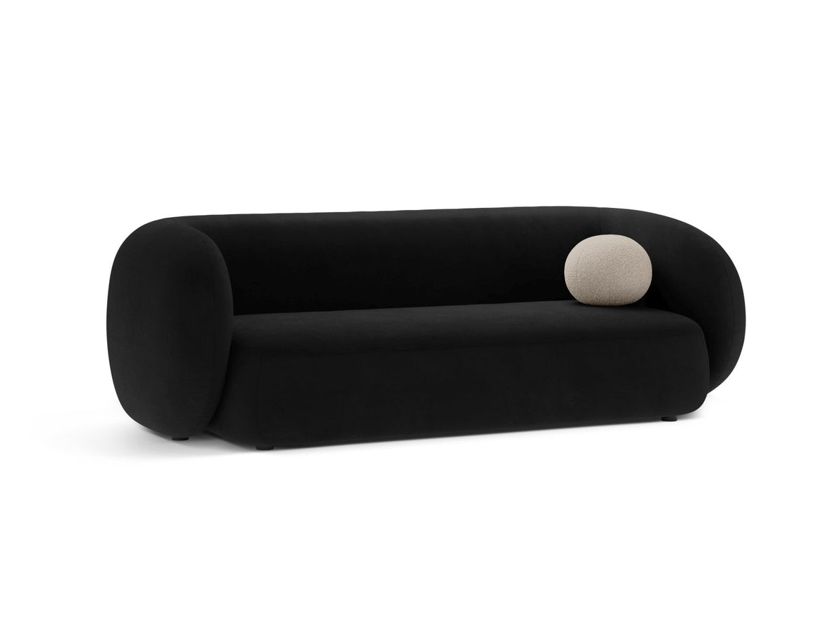 3-Sitzer Modular Sofa Kate in Black-Salvador präsentiert im Onlineshop von KAQTU Design AG. 3er Sofa ist von Micadoni