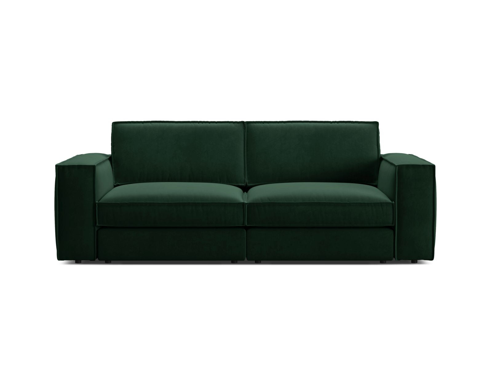 3-Sitzer Modular Sofa Pola in Bottle Green-Salvador präsentiert im Onlineshop von KAQTU Design AG. 3er Sofa ist von Micadoni