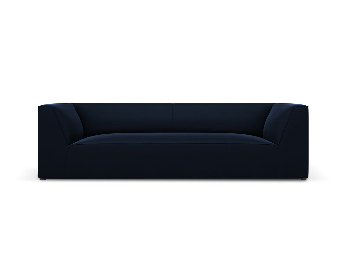 Ruby Velour Sofa 3 Sitzer in Royal Blue-Salvador präsentiert im Onlineshop von KAQTU Design AG. 3er Sofa ist von Micadoni