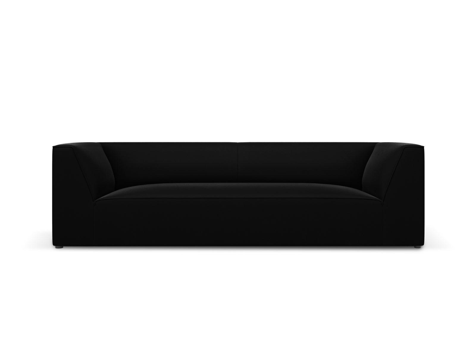 Ruby Velour Sofa 3 Sitzer in Black präsentiert im Onlineshop von KAQTU Design AG. 3er Sofa ist von Micadoni