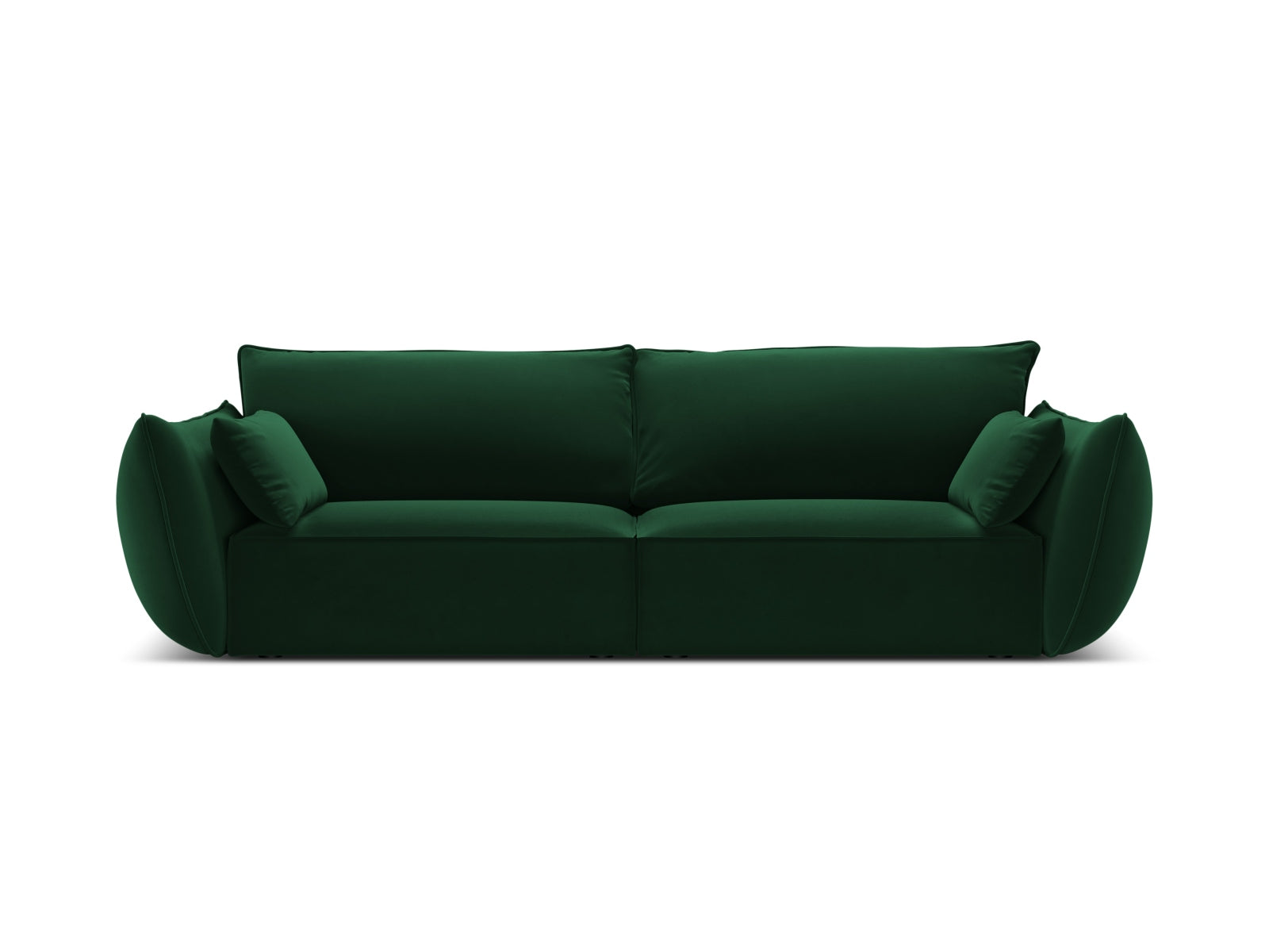 Kaelle Sofa 3 Sitzer in Bottle Green präsentiert im Onlineshop von KAQTU Design AG. 3er Sofa ist von Micadoni