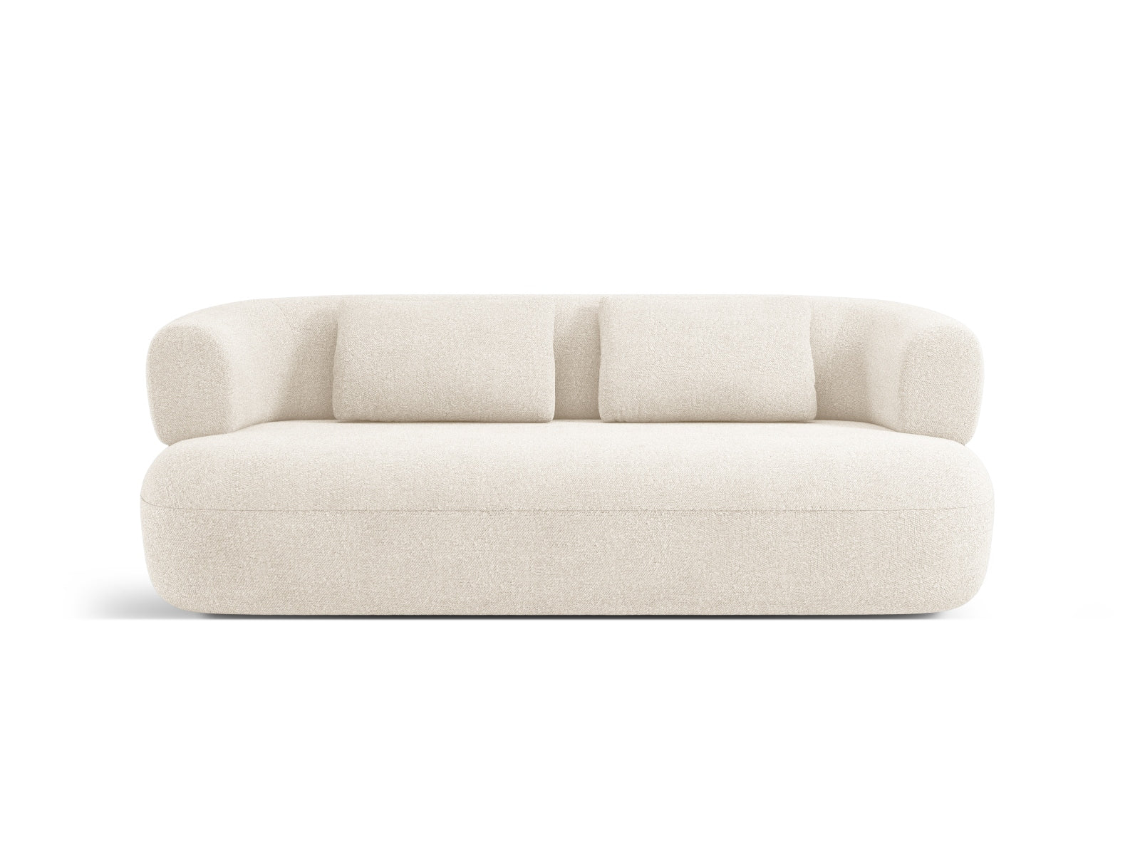 Jenny Boucle Sofa 3 Sitzer in Beige präsentiert im Onlineshop von KAQTU Design AG. 3er Sofa ist von Micadoni