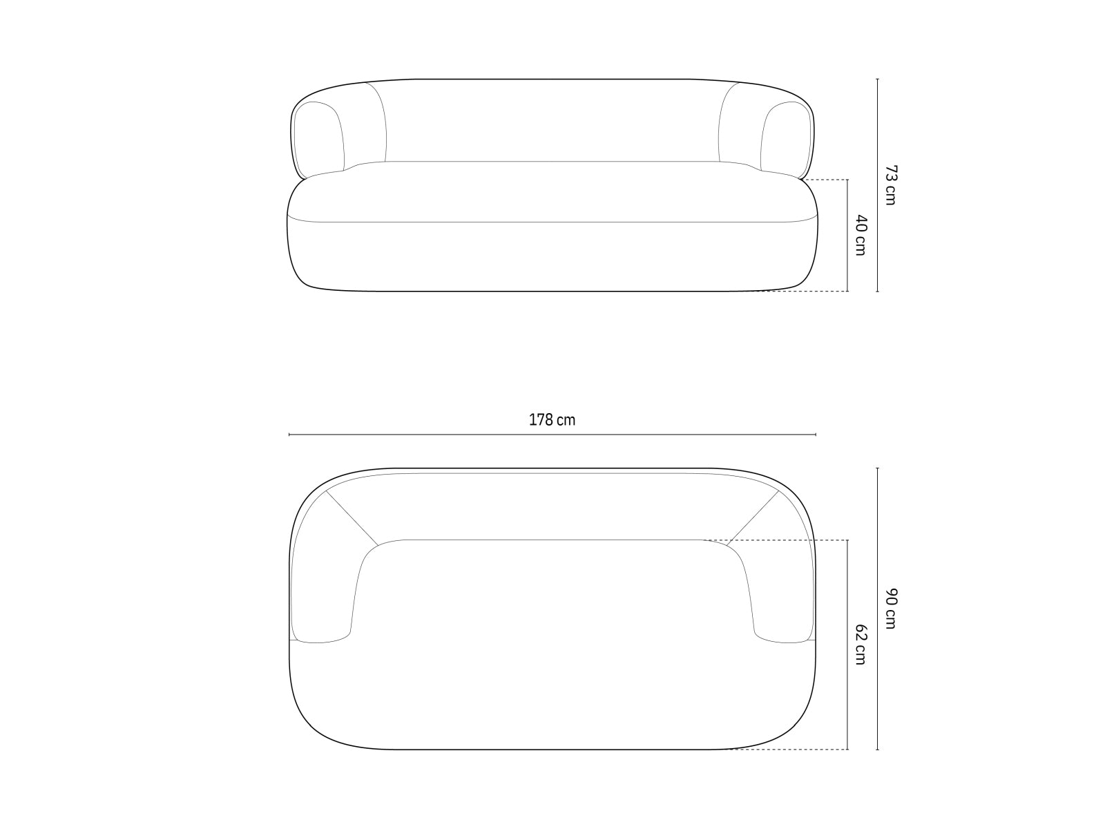Erleben Sie das Jenny Boucle Sofa 3 Sitzer von Micadoni – eine harmonische Verbindung von modernem Design und unvergleichlichem Sitzkomfort für Ihr Zuhause.